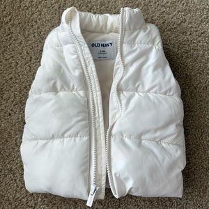 Baby puffer vest